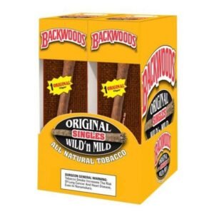 Backwoods Original Singles Wild & Mild Cigars Pack of 24